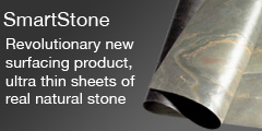 SmartStone Irland SmartStone: Revolutionary new surfacing product, ultra thin sheets of real natural stone